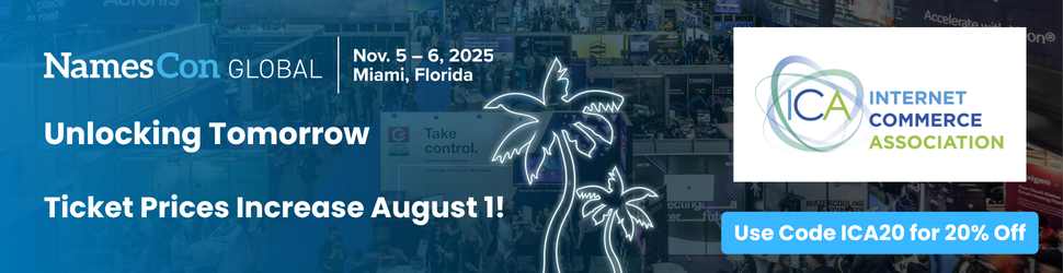 Featured image for “ICA Members Save 20% on NamesCon Tickets!”